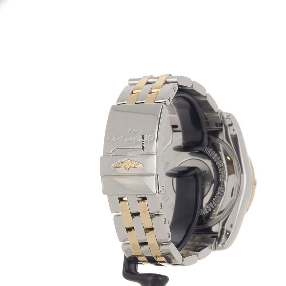 Breitling Chronomat 44 Mens watch Unisex Automatic Gold Steel CB011012 B957 - gallery