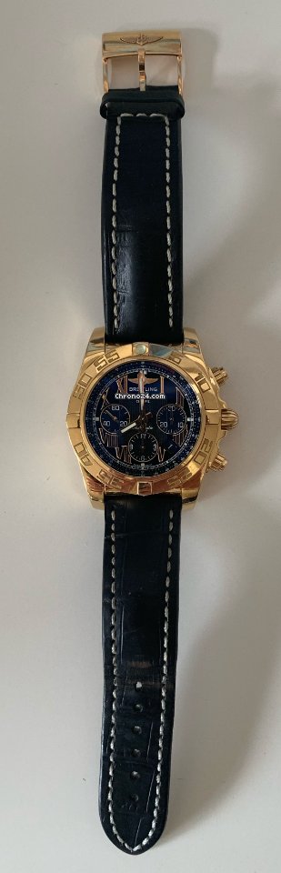 Breitling Chronomat 44 Mens watch Unisex Automatic Rose gold HB011012 B957 - gallery