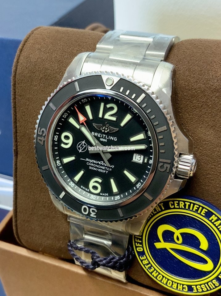 Breitling Superocean 42 Mens watch Unisex Automatic Steel A17366021B1A1 - gallery