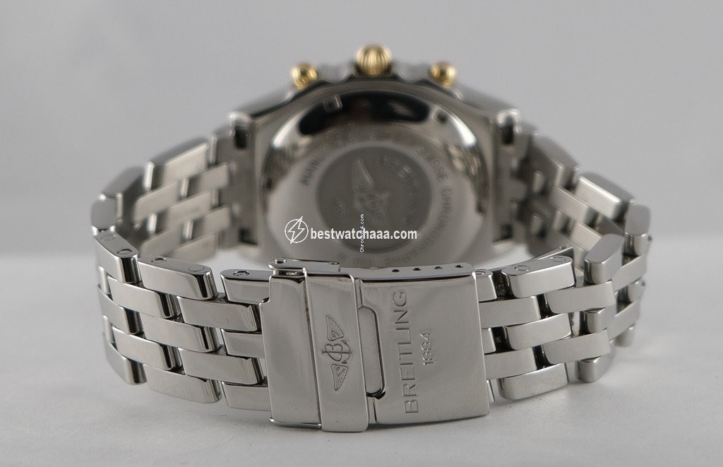 Breitling Chronomat Mens watch Unisex Automatic Gold Steel B 13050.1 - gallery