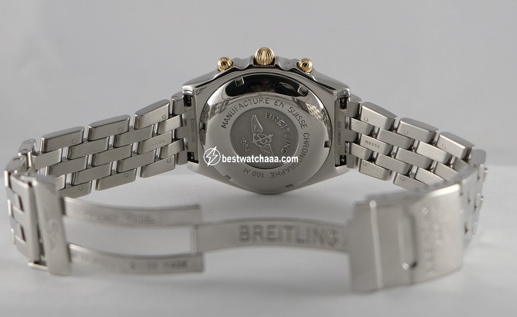 Breitling Chronomat Mens watch Unisex Automatic Gold Steel B 13050.1 - gallery