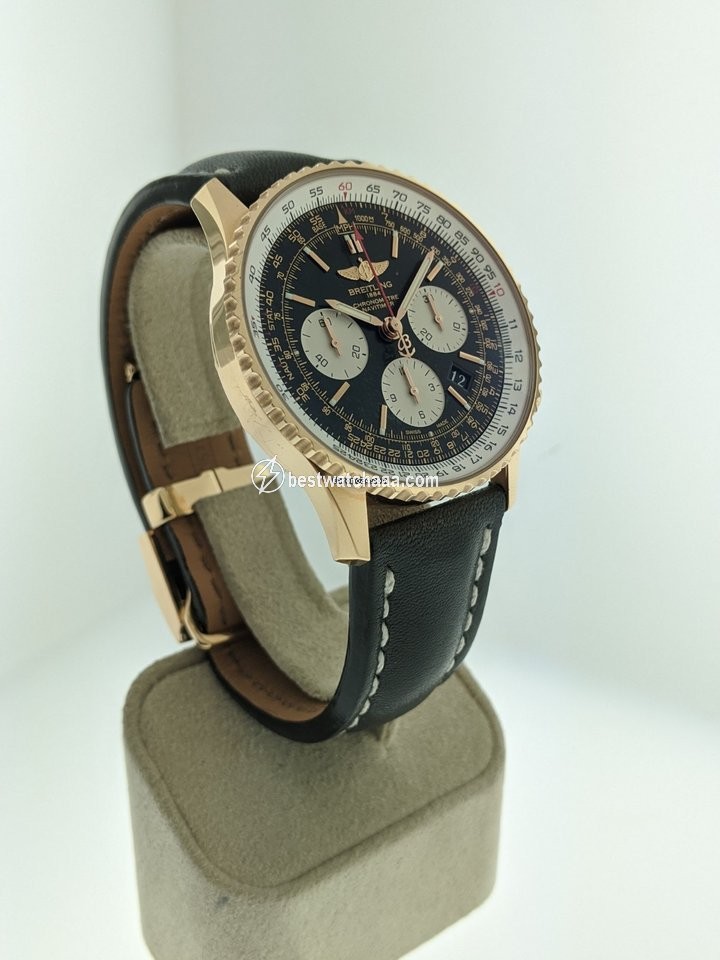 Breitling Navitimer 01 Mens watch Unisex Automatic Rose gold RB012012 BA49 - gallery
