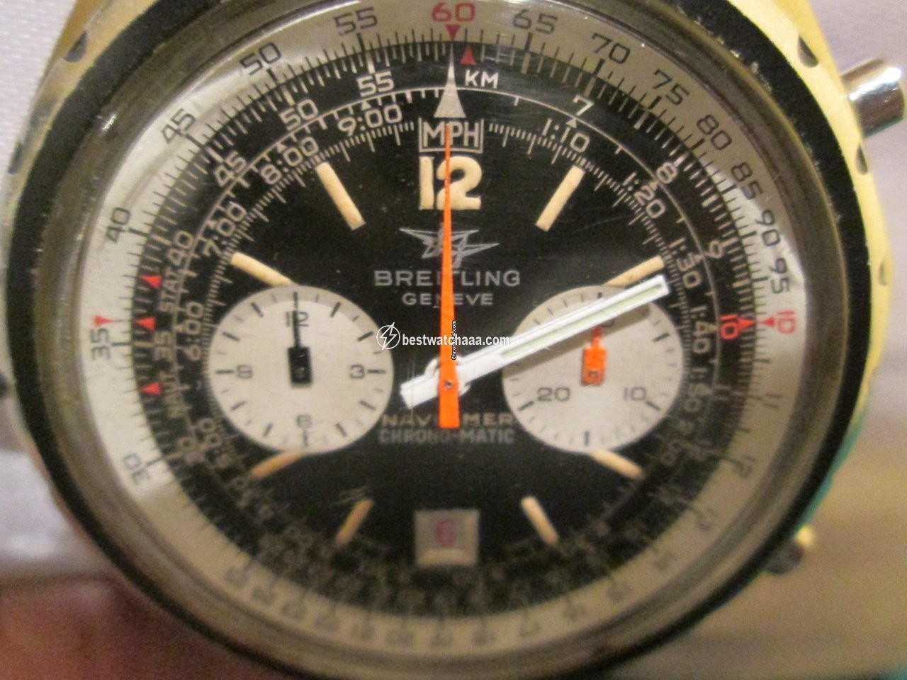 Breitling Chrono-Matic Mens watch Unisex Automatic Steel Ref 1806 - gallery