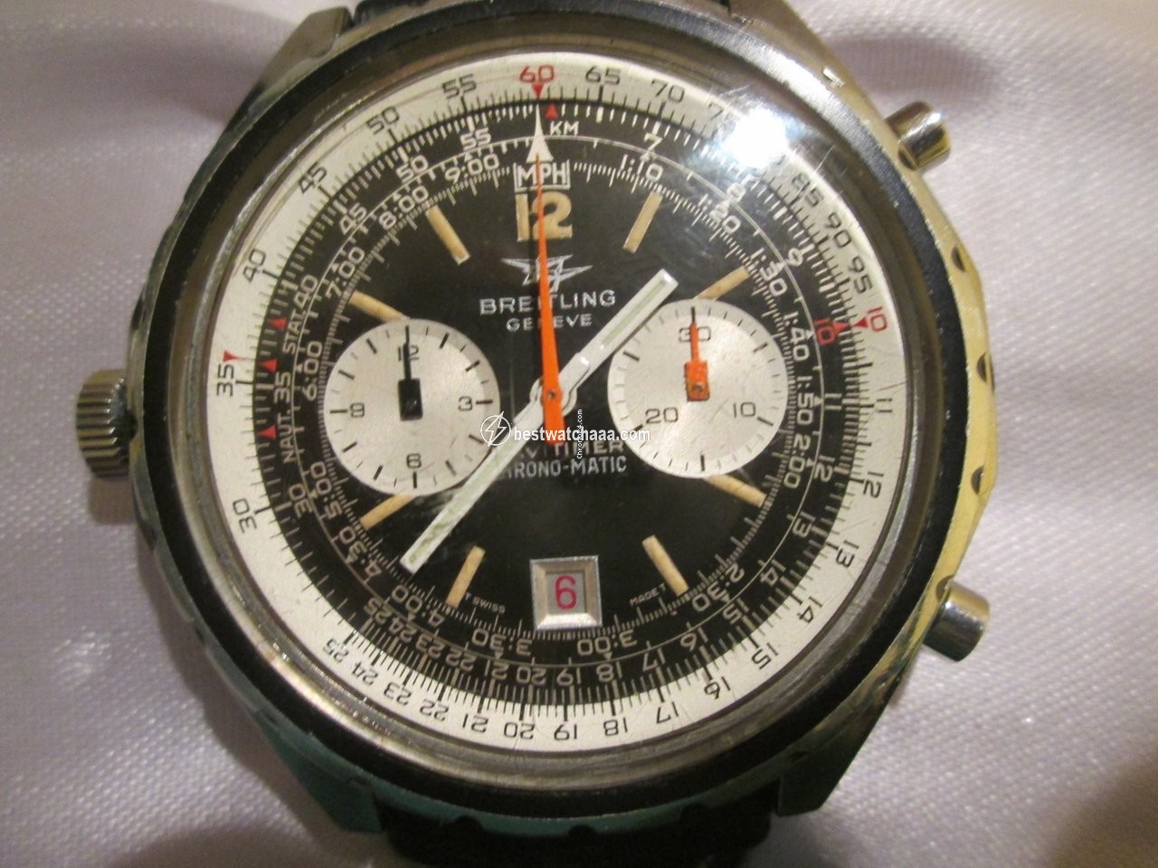 Breitling Chrono-Matic Mens watch Unisex Automatic Steel Ref 1806 - gallery