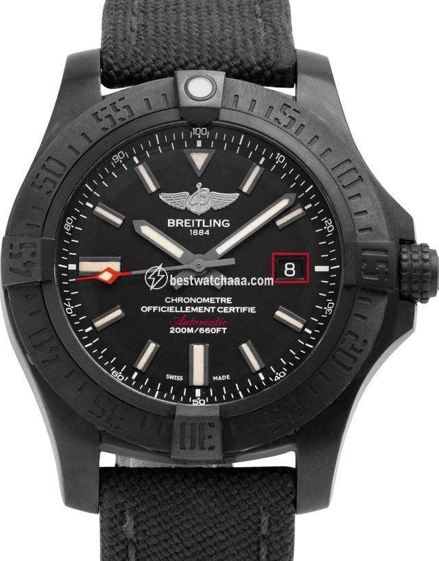 Breitling Avenger Blackbird 44 Mens watch Unisex Automatic Titanium V1731110.BD74.109W.M20BASA.1