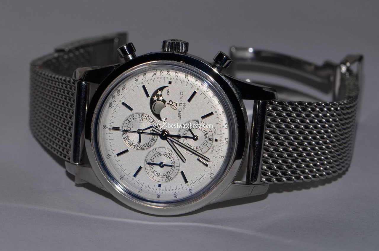 Breitling Transocean Chronograph 1461 Mens watch Unisex Automatic Steel A1931012-G750-154A - gallery