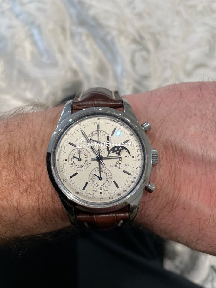 Breitling Transocean Chronograph 1461 Mens watch Unisex Automatic Steel A1931012 - gallery