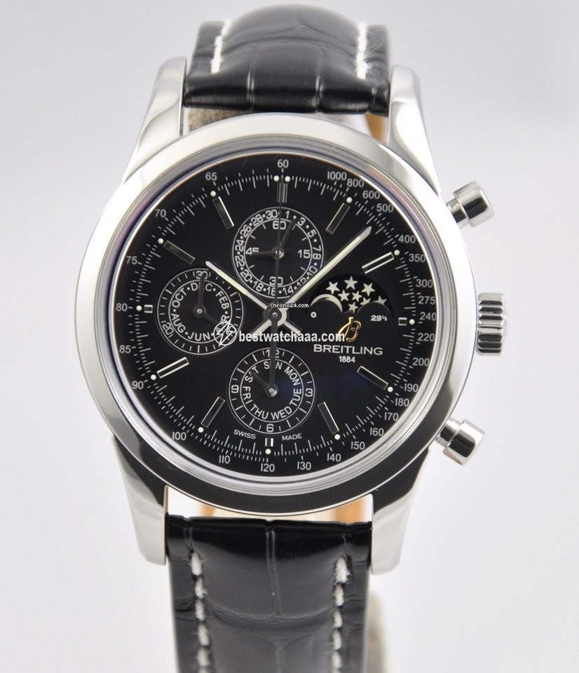 Breitling Transocean Chronograph 1461 Mens watch Unisex Automatic Steel A1931012 BB68