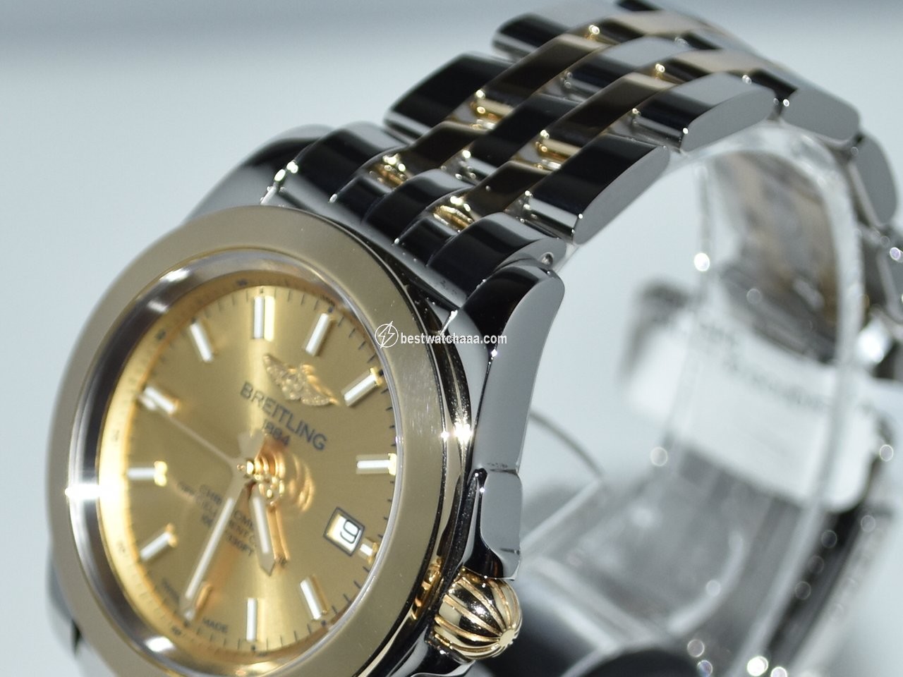 Breitling Galactic 32 Womens watch Quartz Gold Steel C71330121A1C1 - gallery