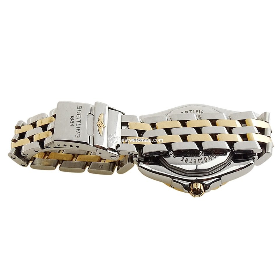 Breitling Galactic 32 Womens watch Quartz Gold Steel C71356L2 - gallery