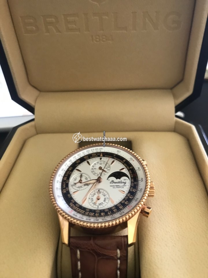 Breitling Montbrillant Olympus Mens watch Unisex Automatic Rose gold R19350 - gallery
