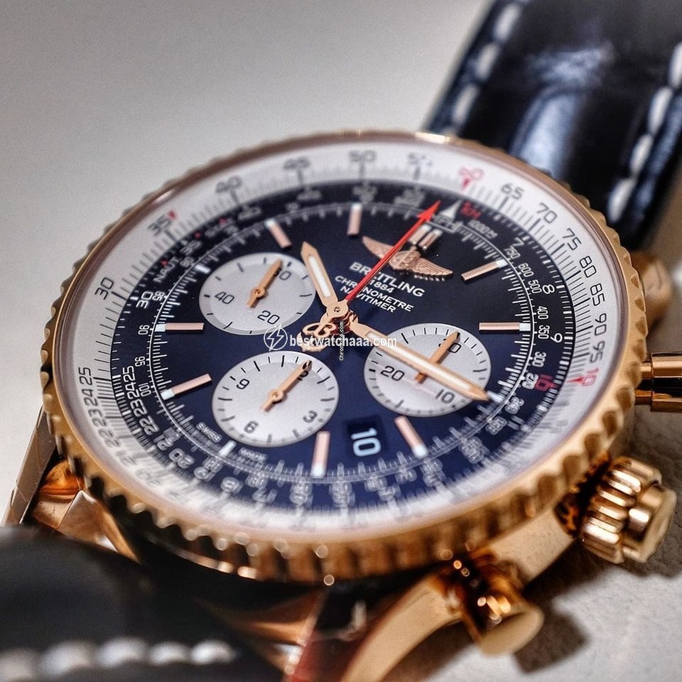 Breitling Navitimer Rattrapante Mens watch Unisex Automatic Rose gold RB031121 BG11 760P R20BA.1 - gallery
