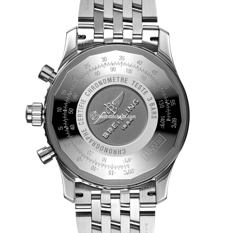 Breitling Navitimer Rattrapante Mens watch Unisex Automatic Steel AB0311211G1A1 - gallery