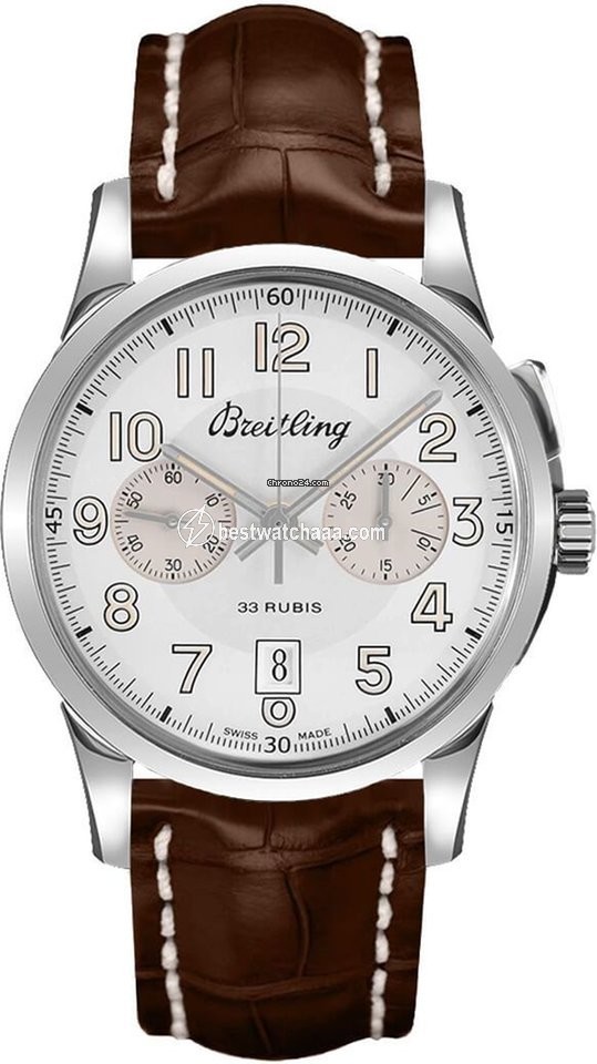 Breitling Transocean Chronograph 1915 Manual winding Steel AB141112-G799-739P