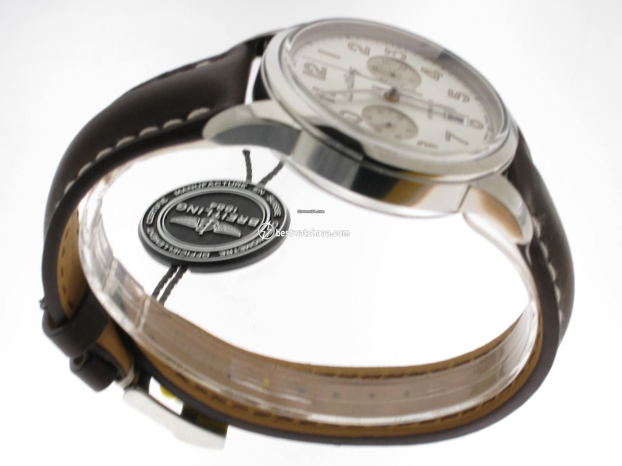 Breitling Transocean Chronograph 1915 Mens watch Unisex Automatic Steel AB141112 G799 437X - gallery