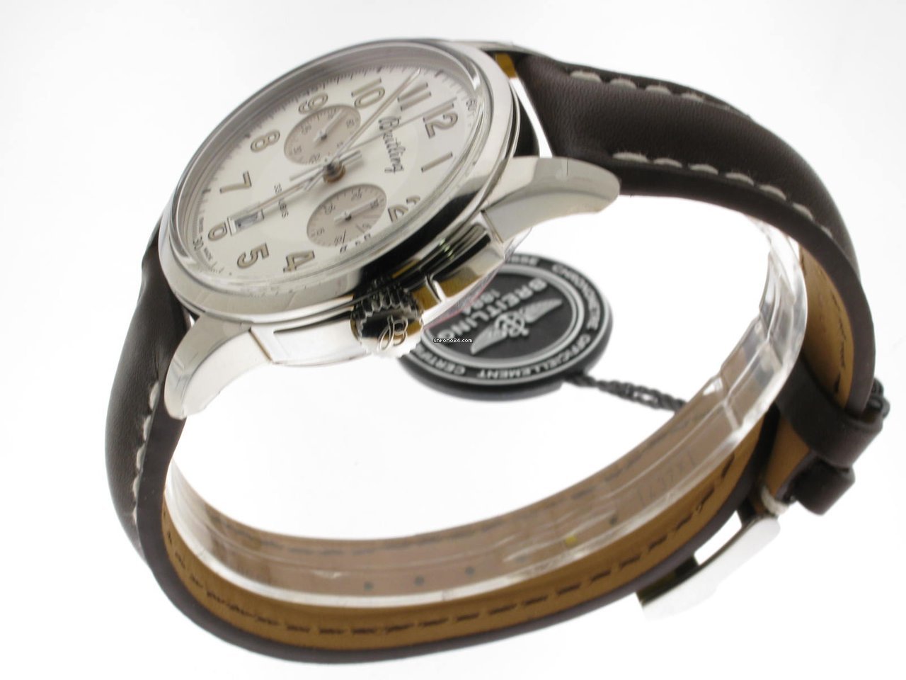 Breitling Transocean Chronograph 1915 Mens watch Unisex Automatic Steel AB141112 G799 437X - gallery