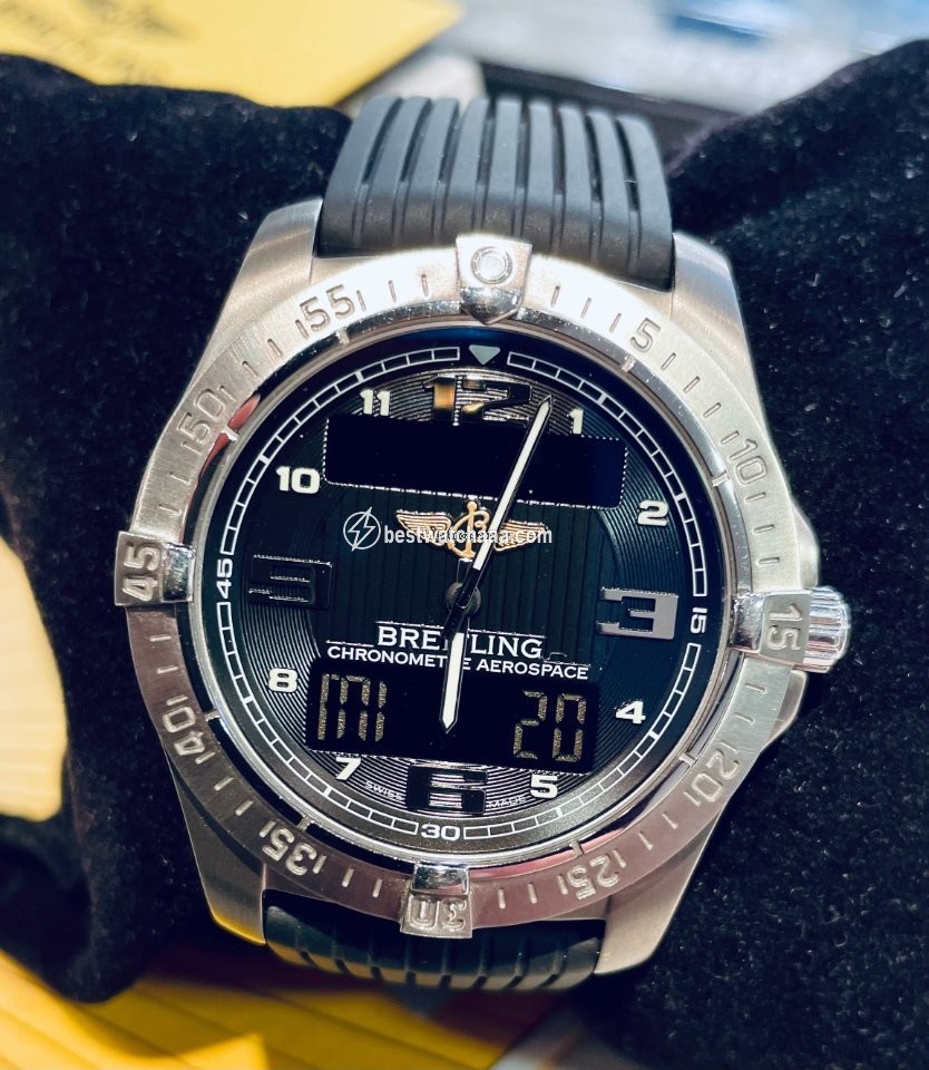 Breitling Aerospace Avantage Mens watch Unisex Quartz Titanium E79362�ҧ�