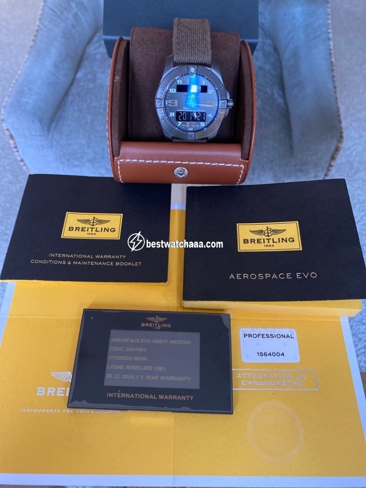 Breitling Aerospace EVO Mens watch Unisex Quartz Titanium V7936310 BD60 - gallery