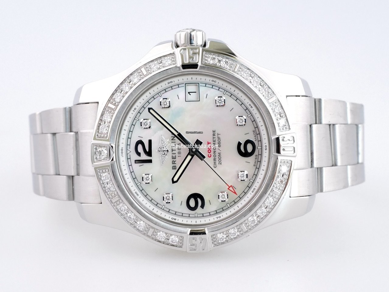 Breitling Colt 36 Womens watch Quartz Steel a7438953 a771 178a - gallery