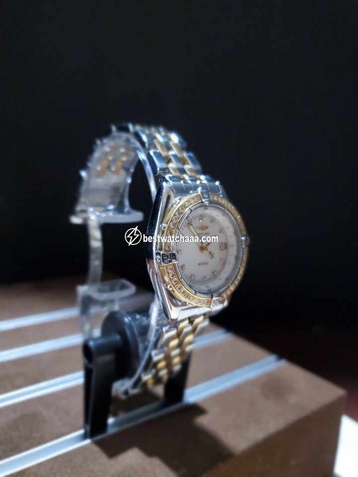 Breitling Wings Lady Womens watch Quartz Gold Steel D67350 - gallery