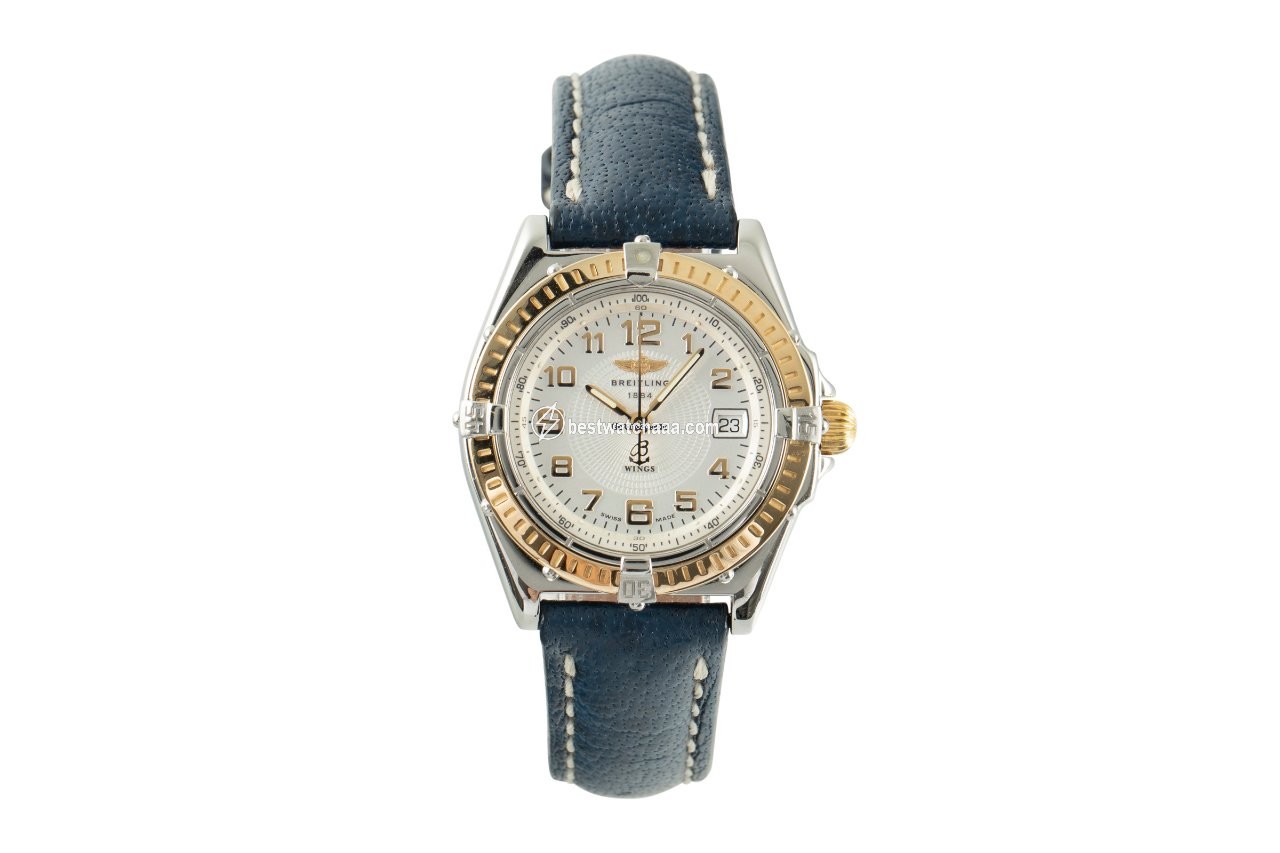 Breitling Wings Lady Womens watch Quartz Gold Steel D67050 - gallery
