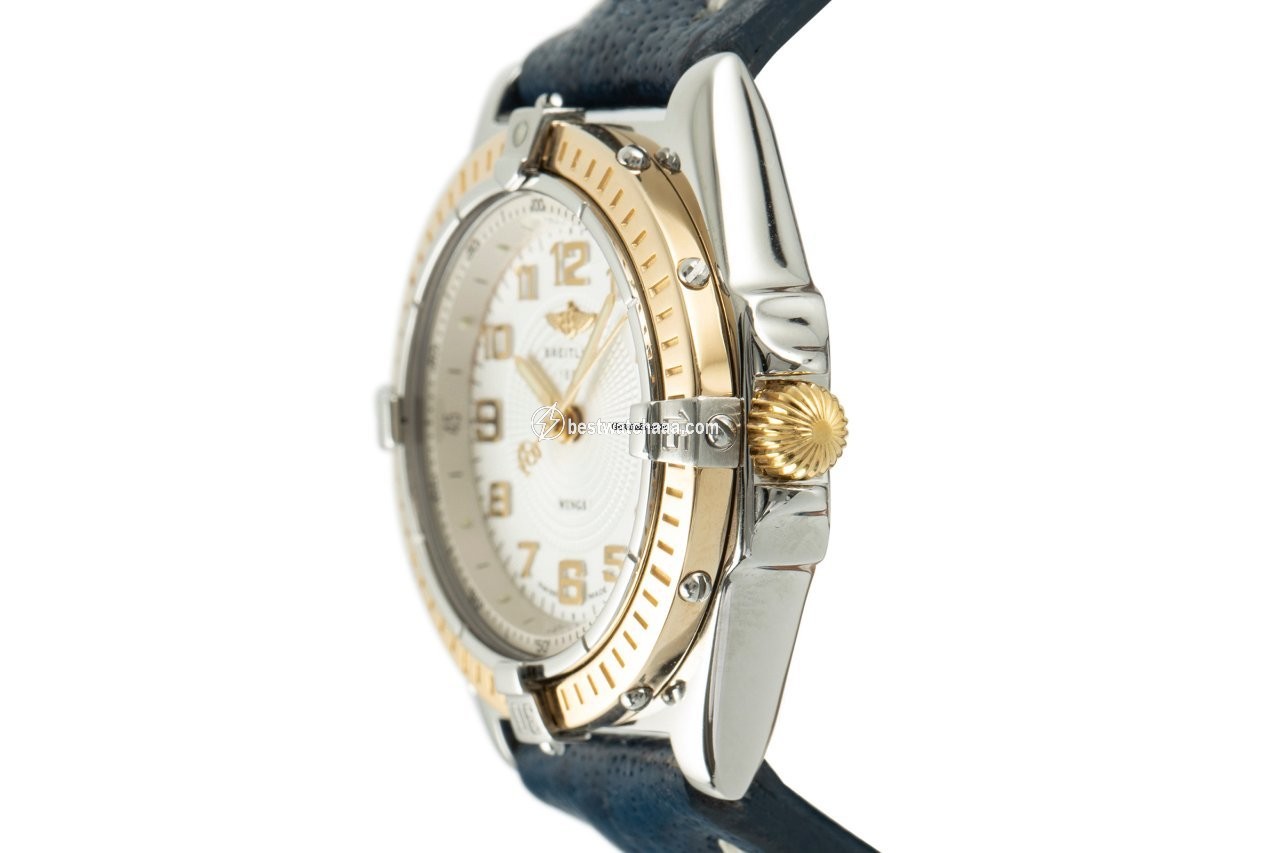 Breitling Wings Lady Womens watch Quartz Gold Steel D67050 - gallery