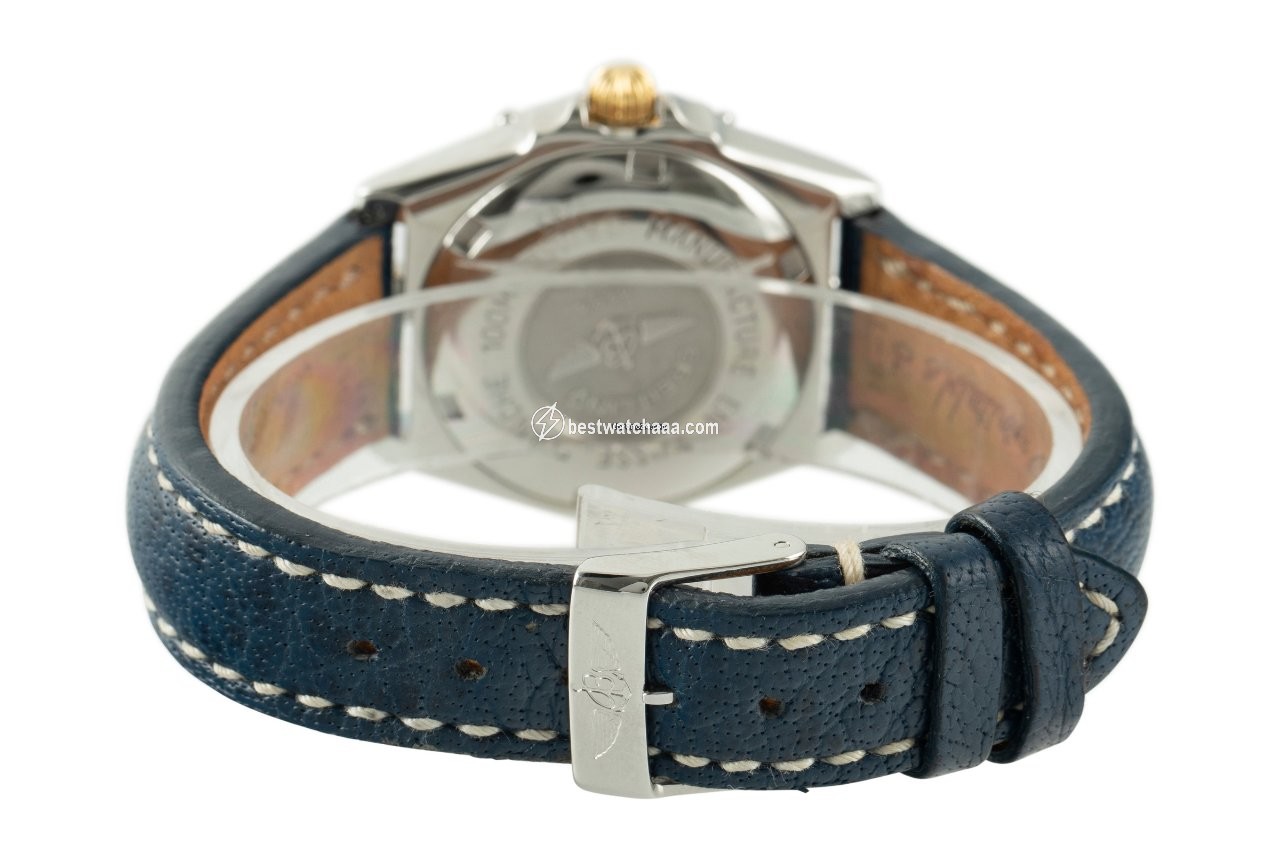 Breitling Wings Lady Womens watch Quartz Gold Steel D67050 - gallery