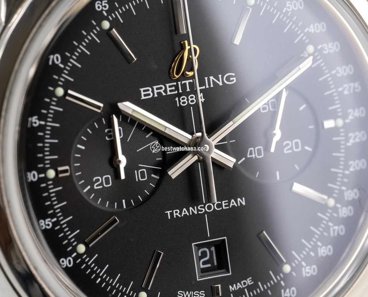 Breitling Transocean Chronograph 38 Mens watch Unisex Automatic Steel A4131012 BC06 - gallery