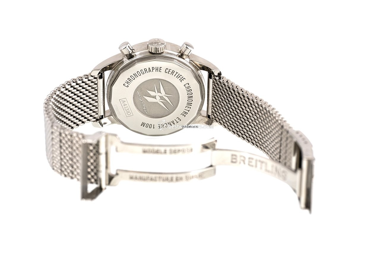 Breitling Transocean Chronograph 38 Mens watch Unisex Automatic Steel A4131012 BC06 - gallery
