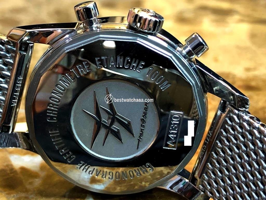 Breitling Transocean Chronograph 38 Mens watch Unisex Automatic Steel A4131012 G757 - gallery