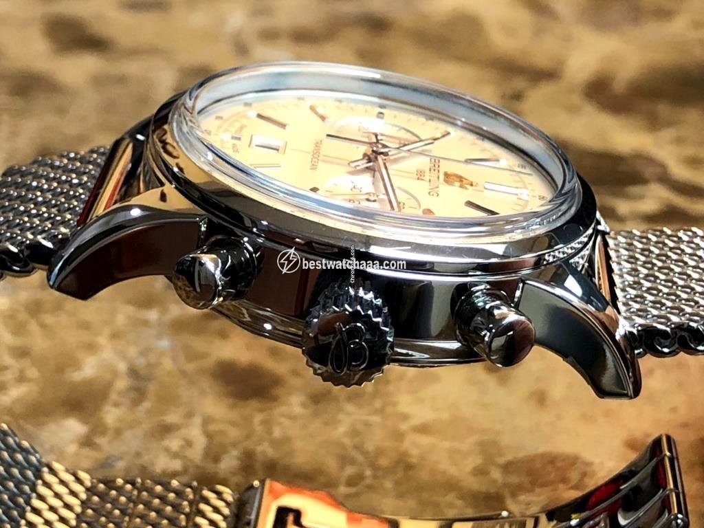 Breitling Transocean Chronograph 38 Mens watch Unisex Automatic Steel A4131012 G757 - gallery