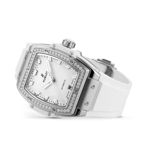 Hublot Spirit Of Big Bang Women Automatic White Rubber Watch 665.NE.2010.RW.1204 - gallery