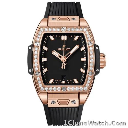 Hublot Spirit Of Big Bang Women Automatic Black Rubber Watch 665.OX.1180.RX.1204