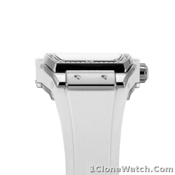 Hublot Spirit Of Big Bang Women Automatic White Rubber Watch 665.NE.2010.RW.1204