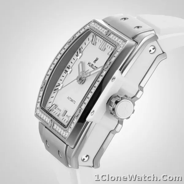 Hublot Spirit Of Big Bang Women Automatic White Rubber Watch 665.NE.2010.RW.1204