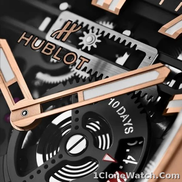 Hublot Spirit Of Big Bang Men Automatic Black Rubber Watch 614.OX.1180.RX