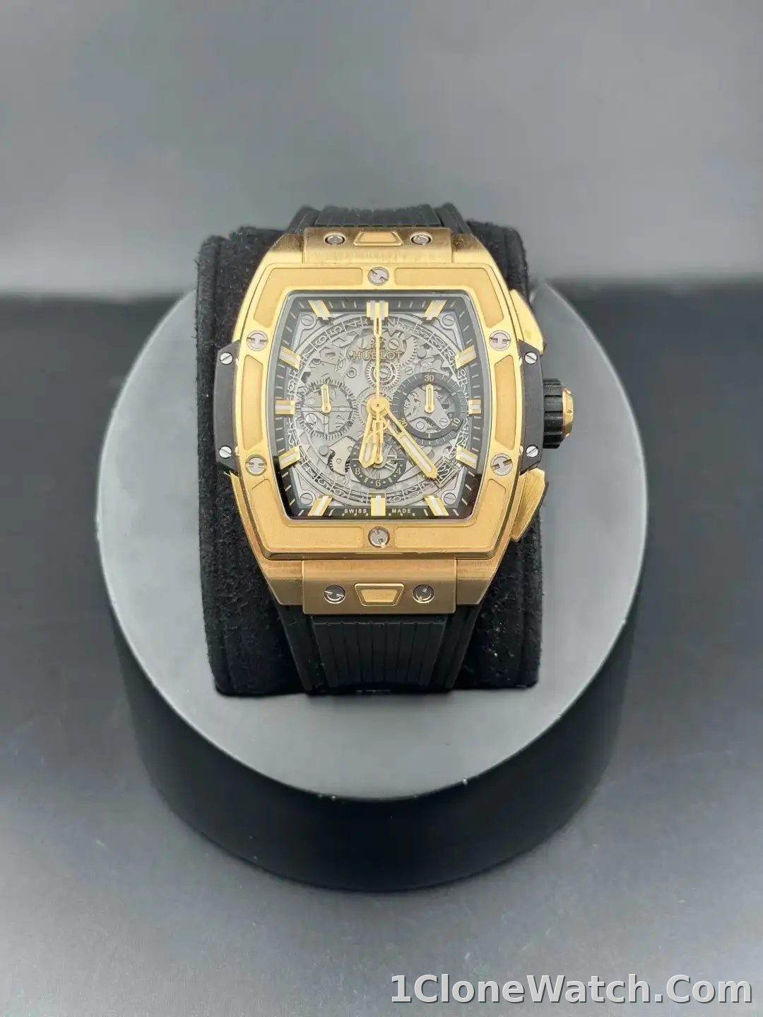 Hublot Spirit Of Big Bang Men Automatic Rubber Watch 642.VX.0130.RX