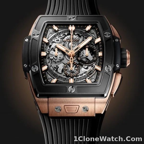 Hublot Spirit Of Big Bang Men Automatic Grey Rubber Watch 641.OM.0183.RX