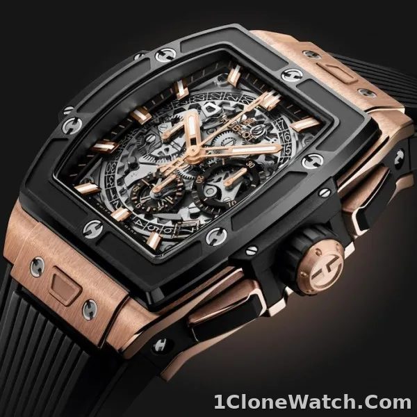 Hublot Spirit Of Big Bang Men Automatic Grey Rubber Watch 641.OM.0183.RX