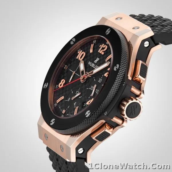 Hublot Big Bang Men Automatic Black Rubber Watch 301.PB.131.RX