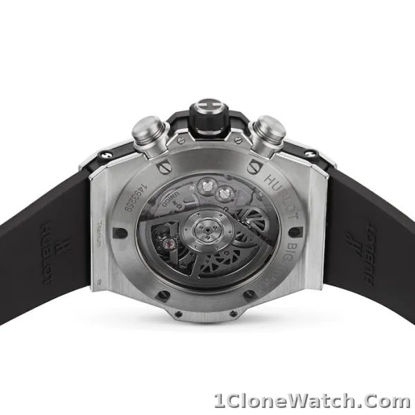 Hublot Big Bang Men Automatic Black Rubber Watch 411.NM.1170.RX