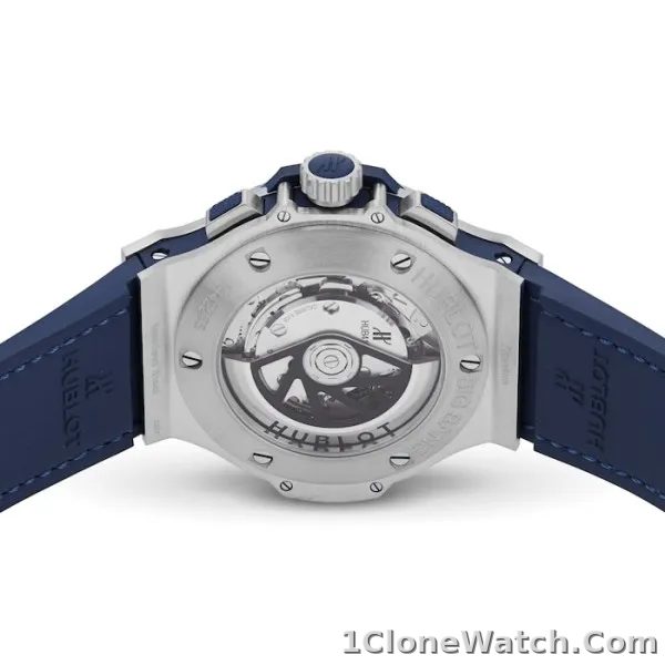 Hublot Big Bang Men Automatic Blue Alligator Watch 301.SX.7170.LR