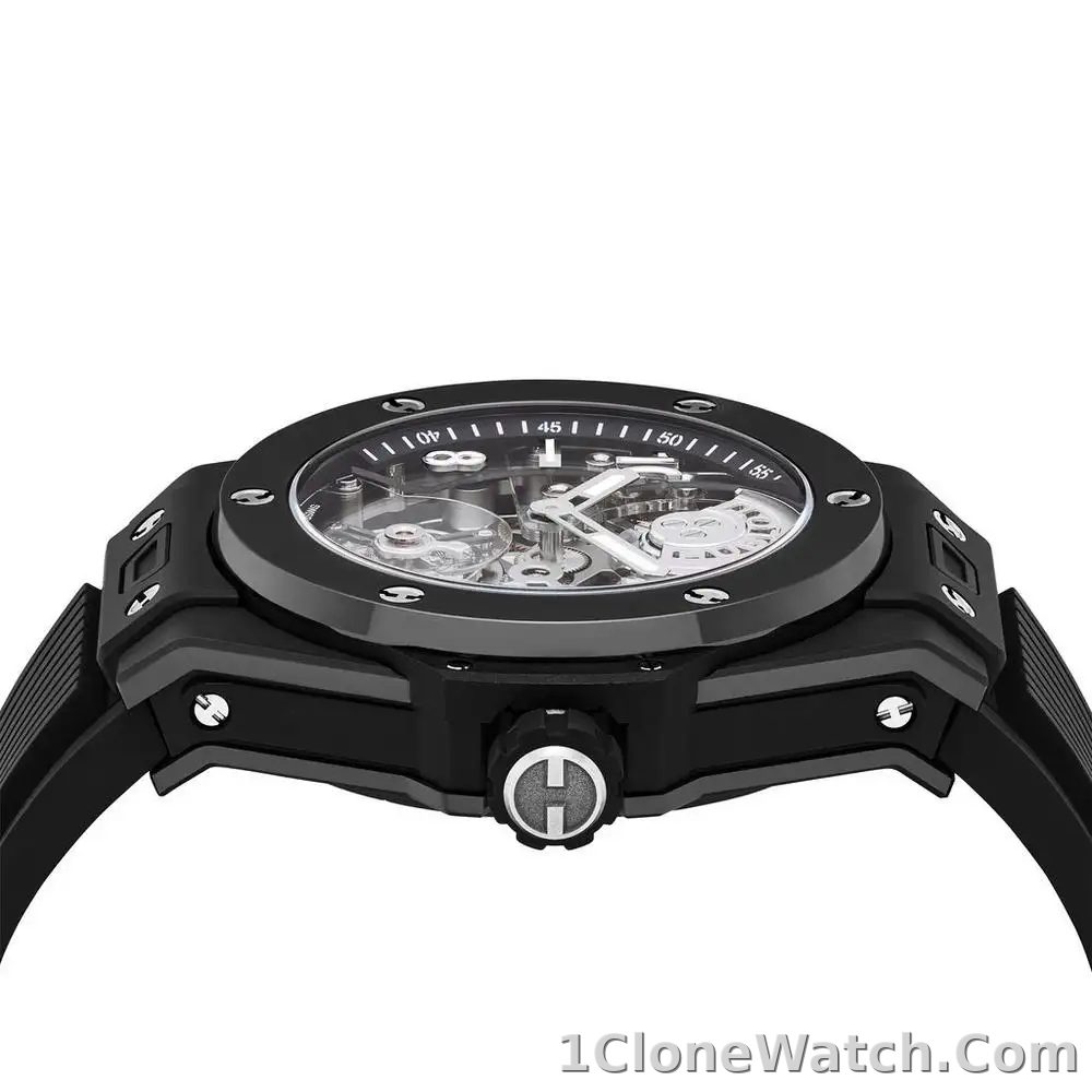 Hublot Big Bang Men Automatic Silver Rubber Watch 419.CI.0170.RX