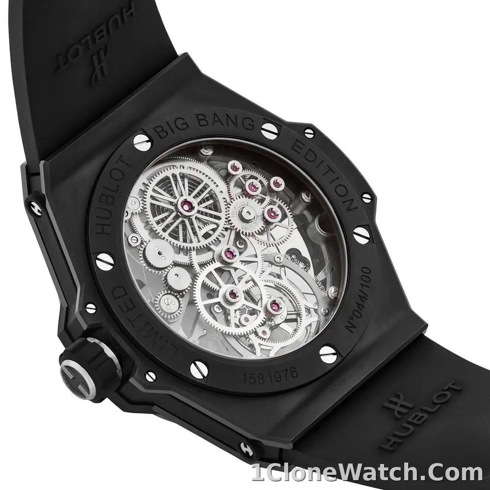 Hublot Big Bang Men Automatic Silver Rubber Watch 419.CI.0170.RX