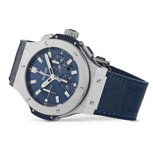 Hublot Big Bang Men Automatic Blue Alligator Watch 301.SX.7170.LR - gallery