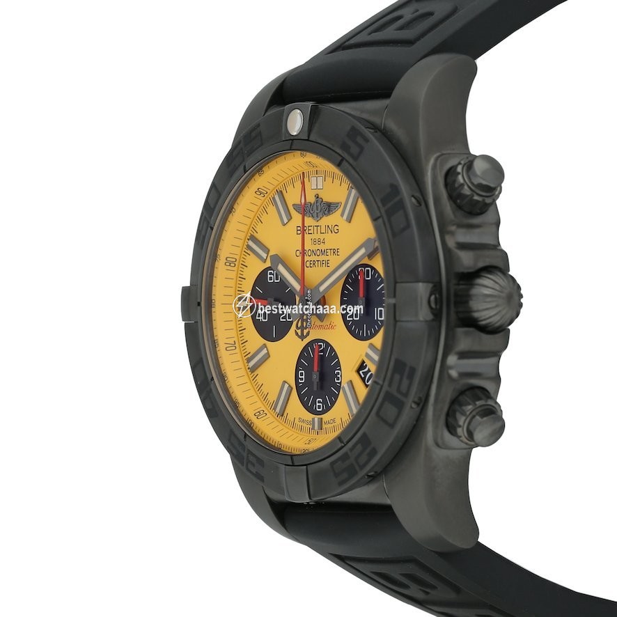 Breitling Chronomat 44 Blacksteel Mens watch Unisex Automatic Steel MB0111C3 I531 - gallery