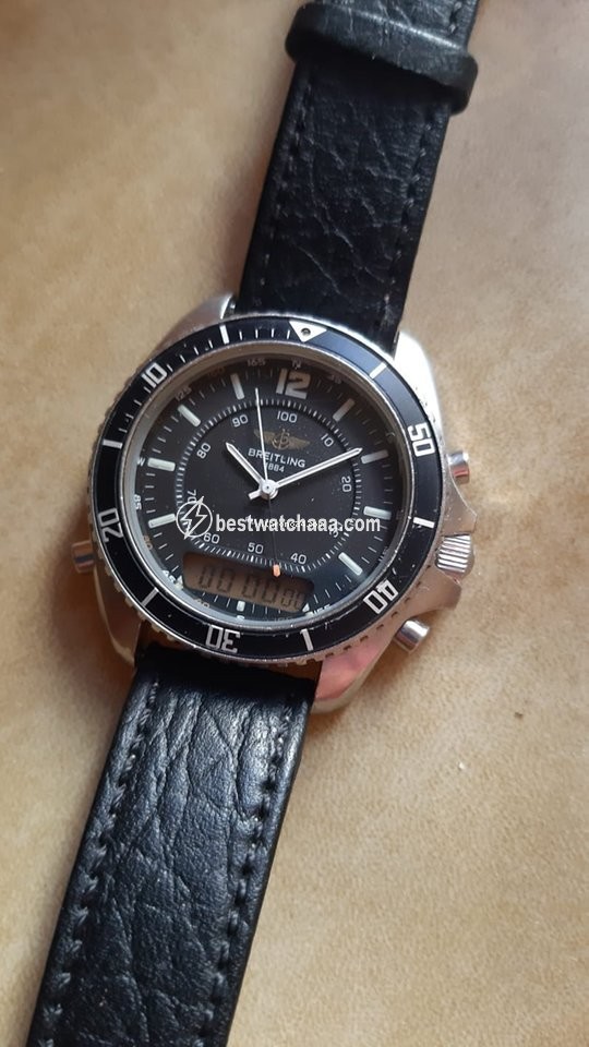Breitling Pluton Mens watch Unisex Quartz Steel 80191 - gallery