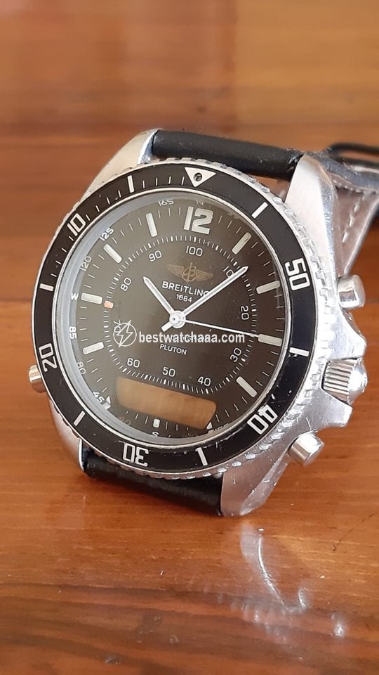 Breitling Pluton Mens watch Unisex Quartz Steel 80191 - gallery
