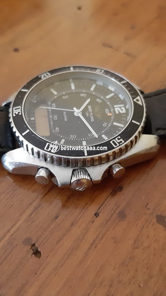Breitling Pluton Mens watch Unisex Quartz Steel 80191 - gallery