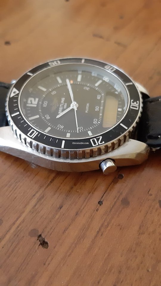 Breitling Pluton Mens watch Unisex Quartz Steel 80191 - gallery
